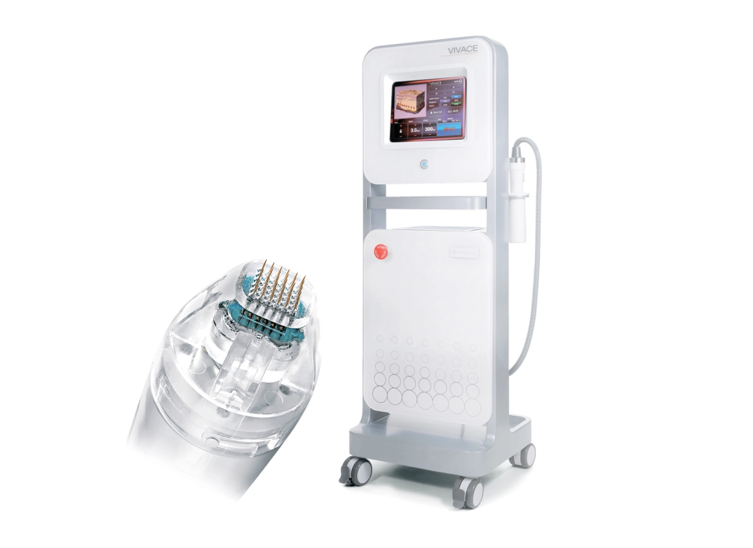 Σύστημα VIVACE fractional RF microneedling για δερματοχειρουργική - Κάντε κλικ για να δείτε το βίντεο