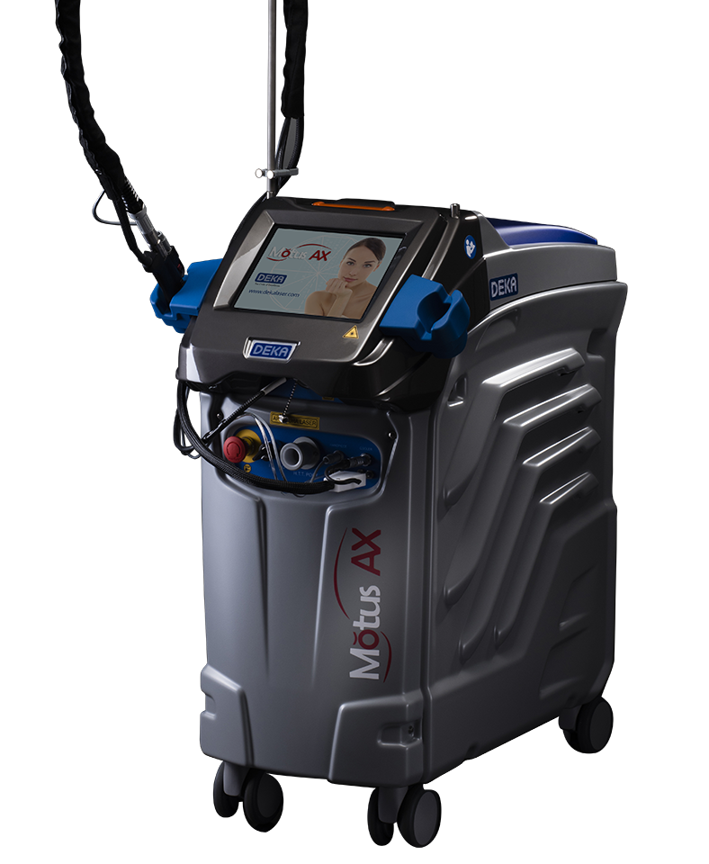 Σύστημα DEKA Motus AX laser για ιατρική αποτρίχωση - Κάντε κλικ για να δείτε το βίντεο